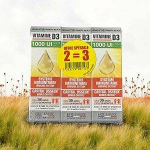 Eric Favre Vitamine D3 1000UI